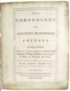 MEDICINE/SCIENCE  NEWTON, ISAAC, Sir.  The Chronology of Ancient Kingdoms Amended.  1728